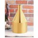 Golden Finish Ceramic Flower Vase (VAS2020167)